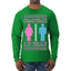 All I Want For Christmas Is For There To Be Two Genders Ugly Christmas Sweater Mens Long Sleeve Shirt