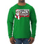 F Around And Find Out Santa Sign Ugly Christmas Sweater Mens Long Sleeve Shirt