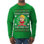Fudge Around And Find Out Story Ugly Christmas Sweater Mens Long Sleeve Shirt