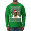 There Ain't No Party Like a Diddy Party Viral Music Meme Ugly Christmas Sweater Mens Long Sleeve Shirt