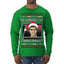 Did Somebody Say Christmas? Lloyd Dumb Dumber 90s Movie Ugly Christmas Sweater Mens Long Sleeve Shirt