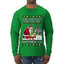 The Greatest Gift Of All Matthew 1:21, Ugly Christmas Sweater Mens Long Sleeve Shirt