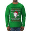 Thought I'd Wear My Best Suit Ed Gein, Ugly Christmas Sweater Mens Long Sleeve Shirt