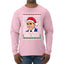 Santas Coming That's What She Said Michael Scott Ugly Christmas Sweater Mens Long Sleeve Shirt