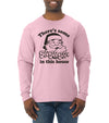 Theres some Ho Ho Ho in this House Ugly Christmas Sweater Mens Long Sleeve Shirt