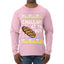 Challah At Ya Boy Ugly Christmas Sweater Mens Long Sleeve Shirt