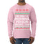 I'm Only A Morning Person on December 25th Ugly Christmas Sweater Mens Long Sleeve Shirt