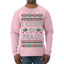 I Come in Peace Ugly Christmas Sweater Mens Long Sleeve Shirt