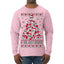 Is This Jolly Enough? Skeleton Skull Christmas Tree Ugly Christmas Sweater Mens Long Sleeve Shirt