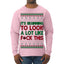 It's Beginning to Look a Lot Like F This Clean Funny Ugly Christmas Sweater Mens Long Sleeve Shirt