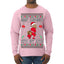 Merry Chrithmith Kith My Ath, Funny Butt Dancing, Viral Kiss My Ass Boxing Fight Meme, Men Women Ugly Christmas Sweater Mens Long Sleeve Shirt