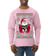 Try That In A Small Town Christmas Ugly Christmas Sweater Mens Long Sleeve Shirt