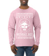 Birthday Boy Jesus Christ Ugly Christmas Sweater Mens Long Sleeve Shirt