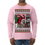 Merry Krampus Naughty Brats | Funny Ugly Christmas Sweater Mens Long Sleeve Shirt