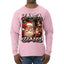 Santa Claus Bootleg Rap Music Style Ugly Christmas Sweater Mens Long Sleeve Shirt