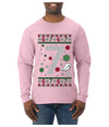 Christmas 7 Meme, Ugly Christmas Sweater Unisex Mens Long Sleeve Shirt