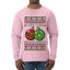Big and Bobbing, Funny Ugly Christmas Sweater Unisex Mens Long Sleeve Shirt
