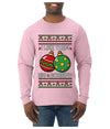 Big and Bobbing, Funny Ugly Christmas Sweater Unisex Mens Long Sleeve Shirt