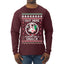 Out Here Looking Like A Snack Cookie Ugly Christmas Sweater Mens Long Sleeve Shirt
