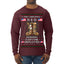 This Christmas RED Remember Everyone Deployed Veteran Ugly Christmas Sweater Mens Long Sleeve Shirt