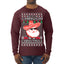 Have a Chingon Christmas Funny Spanish Saying Ugly Christmas Sweater Mens Long Sleeve Shirt