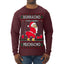 Borracho Pero Buen Muchacho Drunk But a Good Boy Funny Ugly Christmas Sweater Mens Long Sleeve Shirt