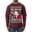 Friday Hood Santa  Ugly Christmas Sweater Mens Long Sleeve Shirt