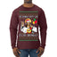 Gonna Party Like It's My Birthday Jesus Ugly Christmas Sweater Mens Long Sleeve Shirt
