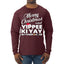 Merry Christmas and Yippee Ki Yay MOFO Christmas Mens Long Sleeve Shirt