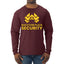 Nakatomi Plaza Security Movie Christmas Mens Long Sleeve Shirt
