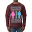All I Want For Christmas Is For There To Be Two Genders Ugly Christmas Sweater Mens Long Sleeve Shirt