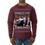 Dreaming of a right christmas conservative crew  Ugly Christmas Sweater Mens Long Sleeve Shirt