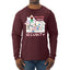 McCallister's Home Security Battle Plans Alone Christmas Mens Long Sleeve Shirt