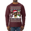 There Ain't No Party Like a Diddy Party Viral Music Meme Ugly Christmas Sweater Mens Long Sleeve Shirt