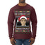 Did Somebody Say Christmas? Lloyd Dumb Dumber 90s Movie Ugly Christmas Sweater Mens Long Sleeve Shirt