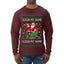 Sleigh My Name Sleigh My Name, Pop Singers, Song Lyrics Pun, Santa Sleigh, Ugly Christmas Sweater Mens Long Sleeve Shirt