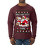 Milk And Titty Time Christmas Sweater, Ugly Christmas Sweater Mens Long Sleeve Shirt