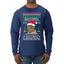Lisp Believe In Thomthin Thacrifithing Everythin Ugly Christmas Sweater Mens Long Sleeve Shirt