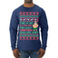 Santa Too Hot For Sweaters Shirt Ugly Christmas Sweater Mens Long Sleeve Shirt