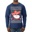 Have a Chingon Christmas Funny Spanish Saying Ugly Christmas Sweater Mens Long Sleeve Shirt