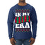 In My Christmas Era Ugly Christmas Sweater Mens Long Sleeve Shirt