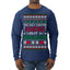 This Ugly Sweater Sucks But I Swallow Ugly Christmas Sweater Mens Long Sleeve Shirt