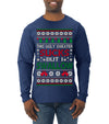 This Ugly Sweater Sucks But I Swallow Ugly Christmas Sweater Mens Long Sleeve Shirt
