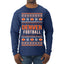 City of Denver DEN American Football Fantasy Fan Ugly Christmas Sweater Unisex Crewneck Sweatshirt