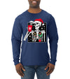 When You're Dead Inside But It's Christmas Christmas Mens Long Sleeve Shirt
