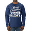 Merry Christmas and Yippee Ki Yay MOFO Christmas Mens Long Sleeve Shirt