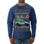 All I Want for Christmas is a Cybertruck Funny Tech Ugly Christmas Sweater Mens Long Sleeve Shirt