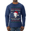 Thought I'd Wear My Best Suit Ed Gein, Ugly Christmas Sweater Mens Long Sleeve Shirt