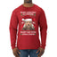 Merry Christmas to Everyone Except Carole Baskin Ugly Christmas Sweater Mens Long Sleeve Shirt