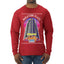 Retro Nakatomi Plaza 1988 Holiday Party Ugly Christmas Sweater Mens Long Sleeve Shirt